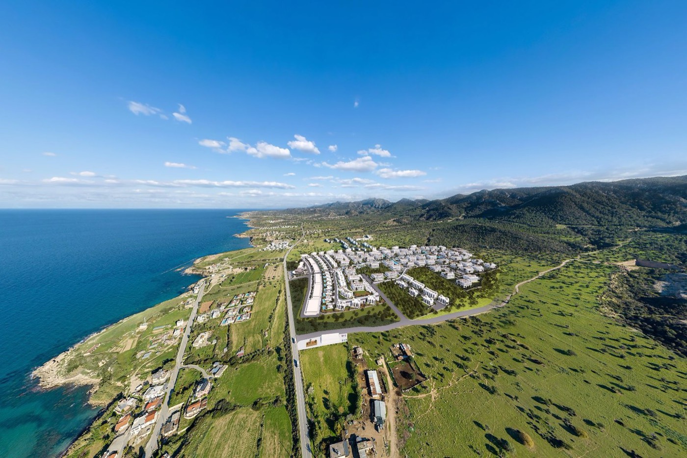 North Cyprus coastline at Tatlisu